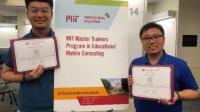 Two teachers, Mr.Anthony Wongand Mr. Sherman Lau flewto MIT for professional developmentin summer of 2019.
